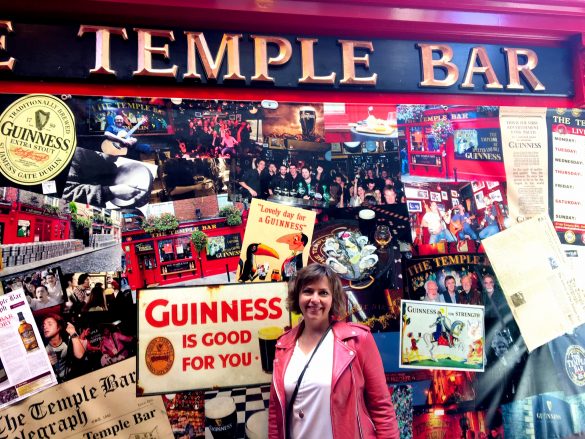 Temple Bar District in Dublin
