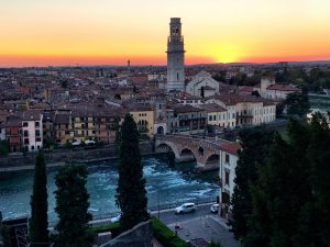 Verona Sonnenuntergang