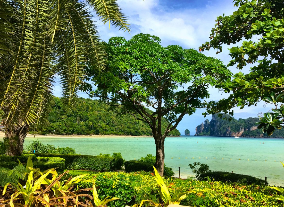 Bucht auf Koh Phi Phi in Thailnd