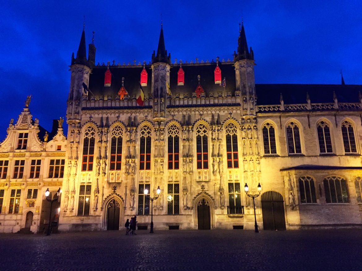 Rathaus Brügge in Belgien