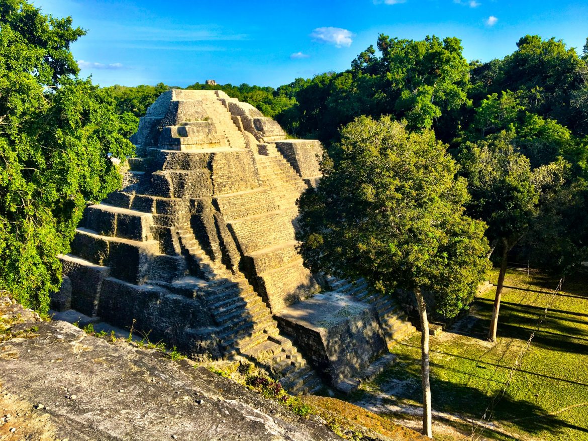 Pyramide in Yaxha